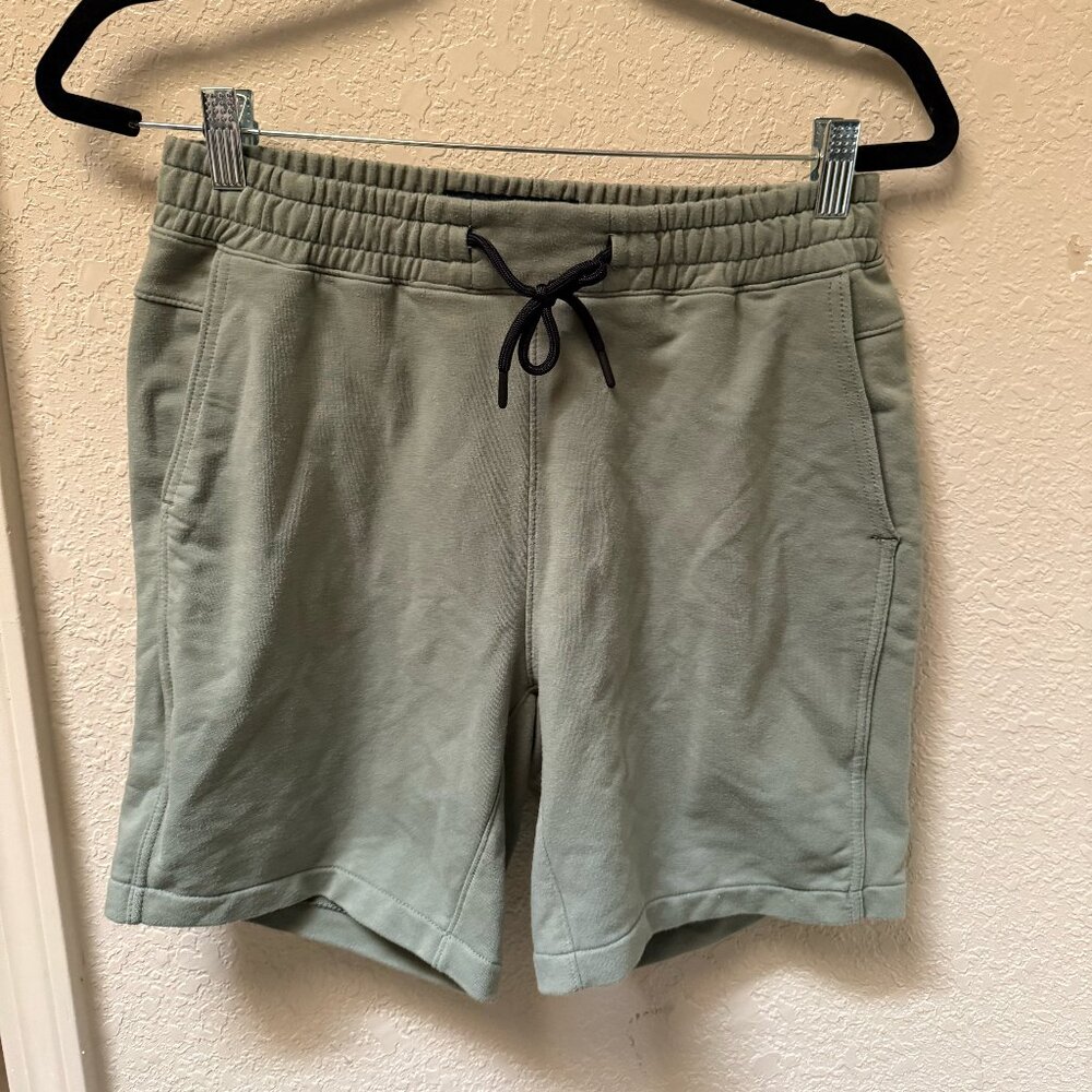 Abercrombie & Fitch Light Green French Terry Shorts 7" Inseam EUC Extra-Small XS